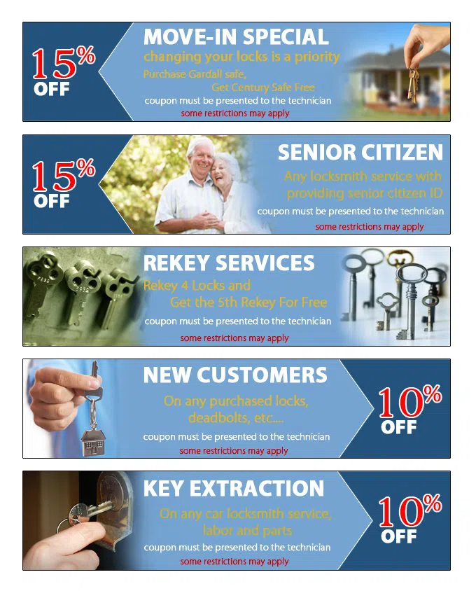 Casselberry Locksmiths Casselberry, FL 407-612-6046 - coupon23-set-five